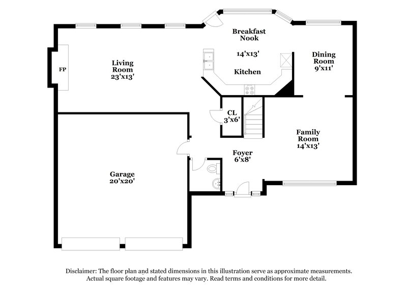 2,315/Mo, 3392 Kittery Dr Snellville, GA 30039 Floorplan View