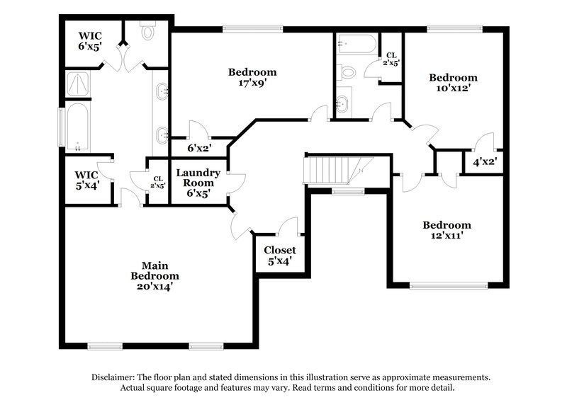 2,315/Mo, 3392 Kittery Dr Snellville, GA 30039 Floorplan View 2