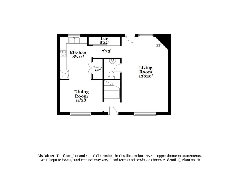 1,975/Mo, 113 PATTERSON CLOSE Court Lawrenceville, GA 30044 Floor Plan View 2