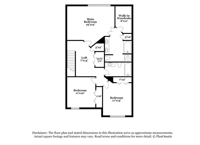 1,910/Mo, 95 Golden Pine Rd Austell, GA 30168 Floor Plan View 2