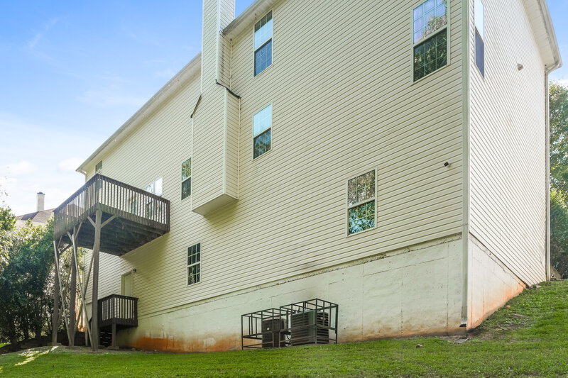 2,655/Mo, 1035 Paper Creek Dr Lawrenceville, GA 30046 Rear View 2