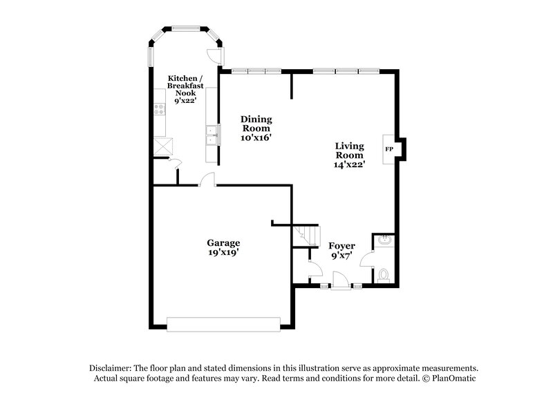 1,870/Mo, 220 Taggart Run Lawrenceville, GA 30044 Floor Plan View