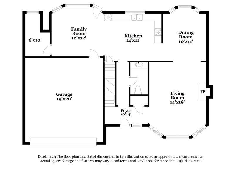 2,280/Mo, 2938 TROTTERS VIEW Way Snellville, GA 30039 Floorplan View