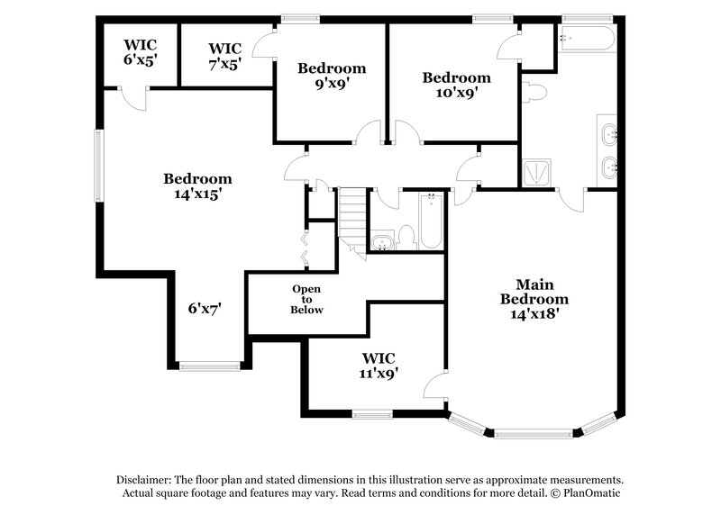 2,280/Mo, 2938 TROTTERS VIEW Way Snellville, GA 30039 Floorplan View 2