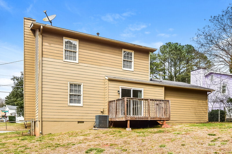 1,785/Mo, 1308 Autumn Hill Ln Stone Mountain, GA 30083 Rear View