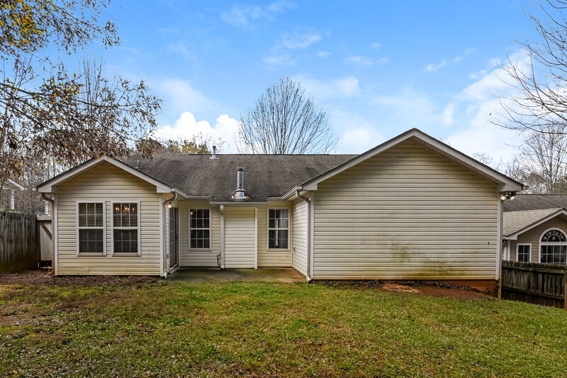 1,860/Mo, 5108 Centennial Creek View Acworth, GA 30102 Rear View
