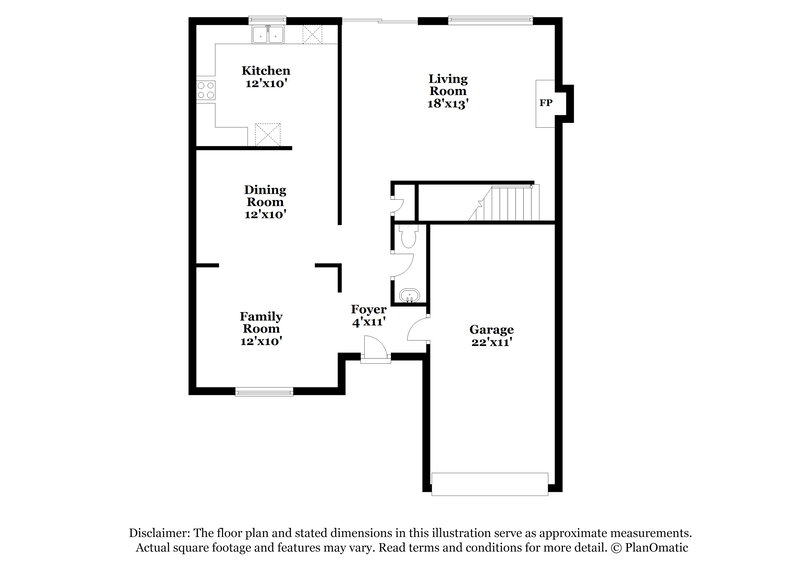 1,635/Mo, 6287 Klondike River RD Lithonia, GA 30038 Floor Plan View