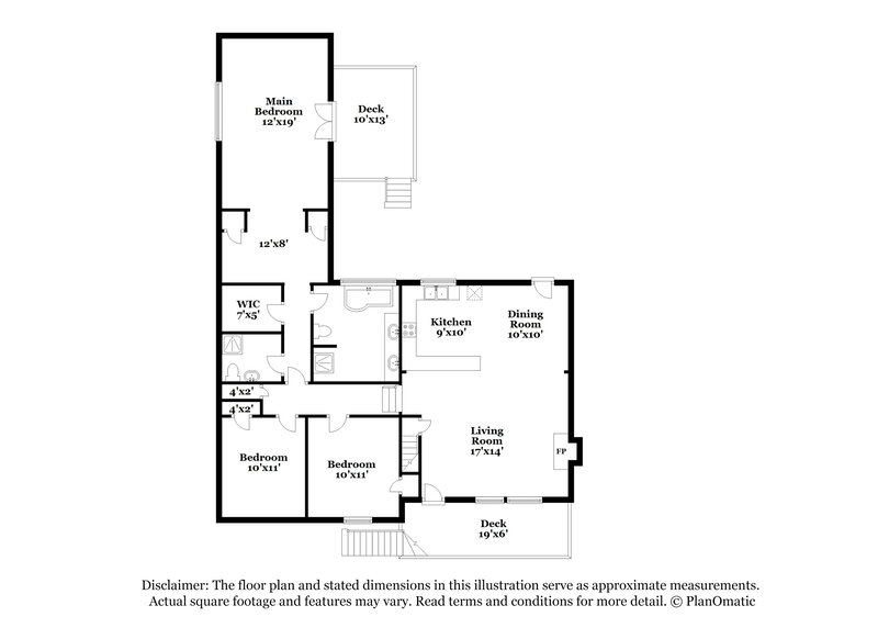 1,715/Mo, 366 Hardy WAY Hiram, GA 30141 Floor Plan View