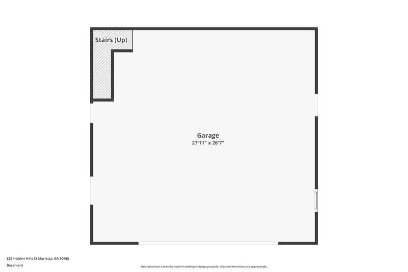2,265/Mo, 532 Hidden Hills Court Marietta, GA 30066 Floor Plan View 2