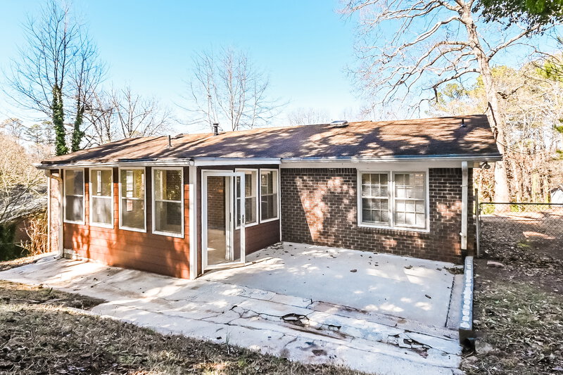 2,265/Mo, 532 Hidden Hills Court Marietta, GA 30066 Rear View