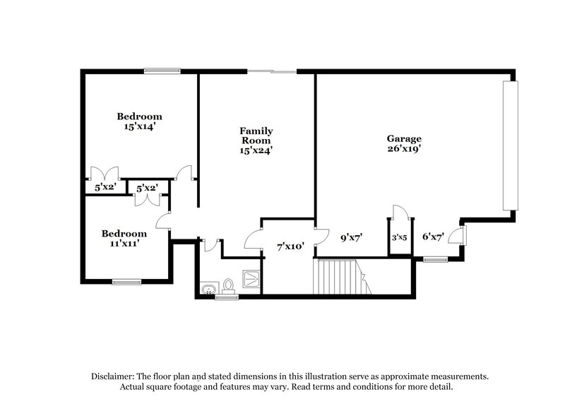 2,110/Mo, 6651 Windwood Circle Douglasville, GA 30135 Floor Plan View