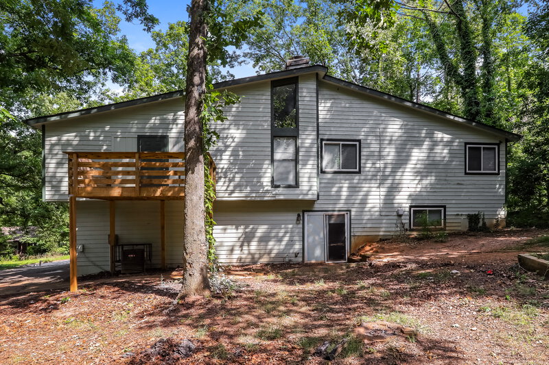 2,110/Mo, 6651 Windwood Circle Douglasville, GA 30135 Rear View