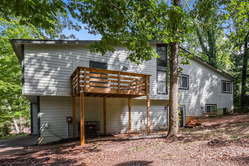 2,110/Mo, 6651 Windwood Circle Douglasville, GA 30135 Rear View 2