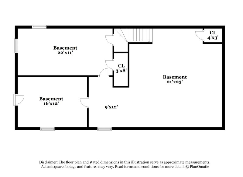 1,790/Mo, 6185 Marilla Street Douglasville, GA 30135 Floor Plan View