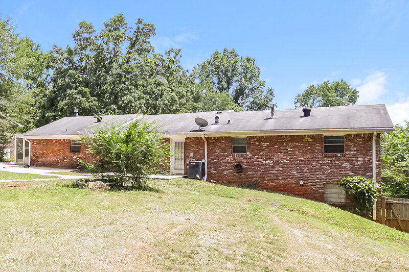 1,790/Mo, 6185 Marilla Street Douglasville, GA 30135 Rear View 2