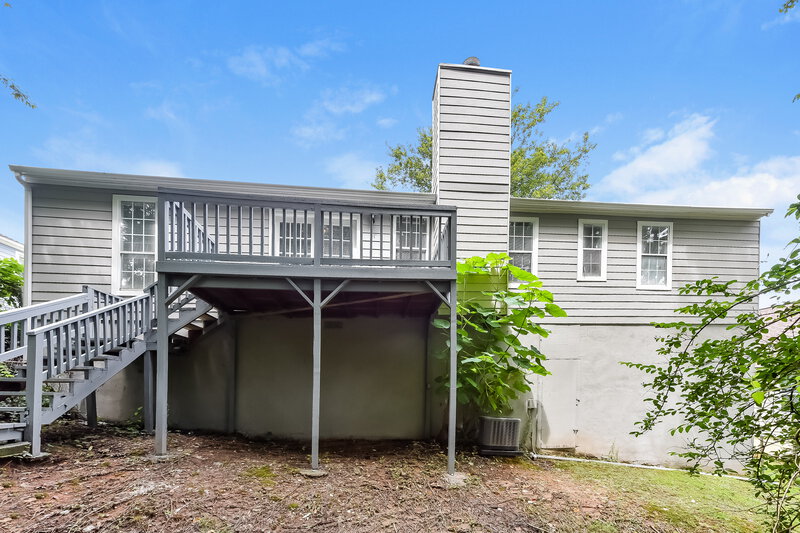 1,695/Mo, 564 CRESTRIDGE Court Stone Mountain, GA 30083 Rear View