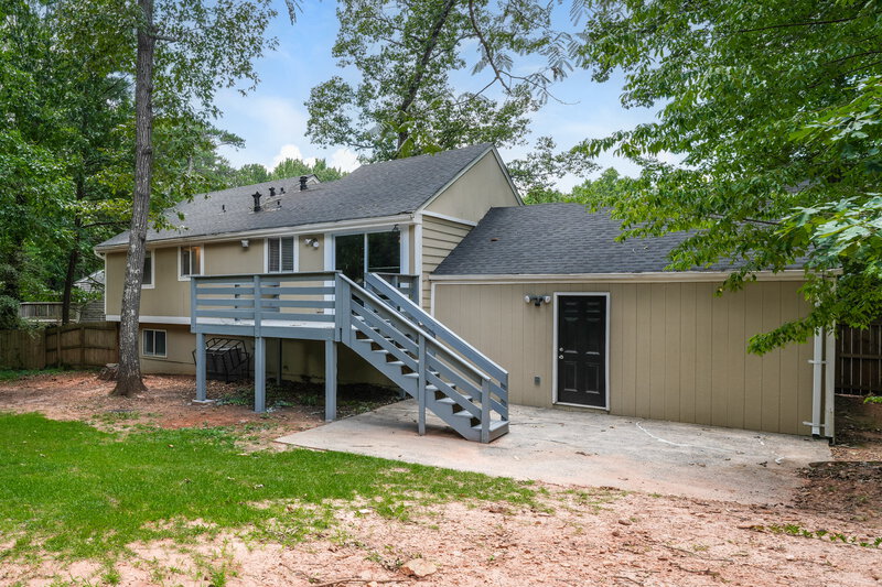 1,965/Mo, 1374 MUIRFIELD Drive Stone Mountain, GA 30088 Rear View
