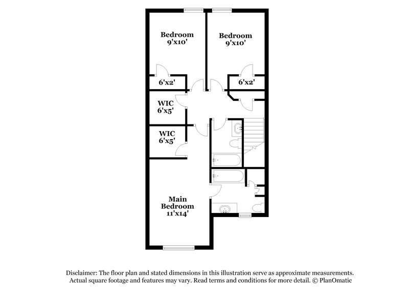 1,565/Mo, 299 BROOKVIEW Drive Riverdale, GA 30274 Floor Plan View 2