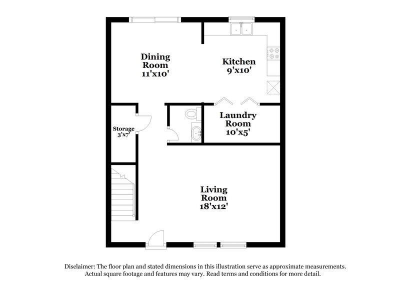 2,040/Mo, 3504 Hopkins Court Powder Springs, GA 30127 Floor Plan View