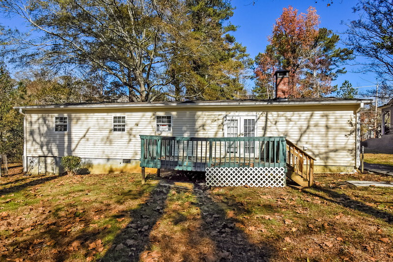 1,770/Mo, 1165 SW Wisteria Drive SW Mableton, GA 30126 Rear View
