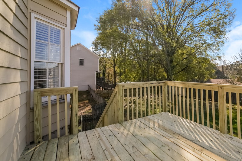 2,155/Mo, 5120 Pine Meadow Pointe NW Kennesaw, GA 30152 Deck View