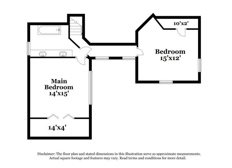 2,190/Mo, 1740 Eagle Creek Trail Cumming, GA 30041 Floor Plan View 2