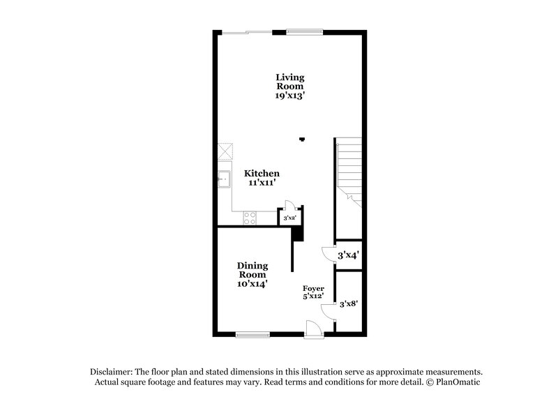 1,825/Mo, 1761 Old Dogwood Jonesboro, GA 30238 Floor Plan View