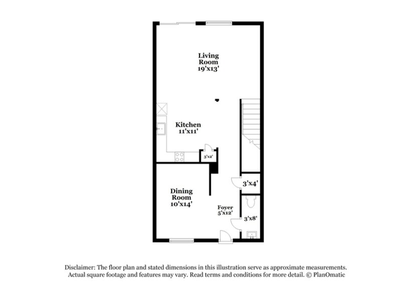 1,725/Mo, 1761 Old Dogwood Jonesboro, GA 30238 Floorplan View