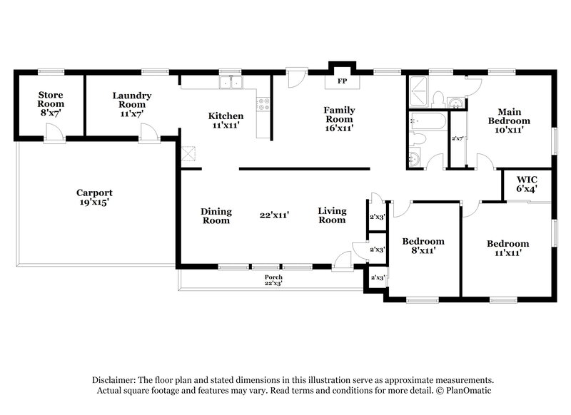 1,830/Mo, 4212 Plumtree Way Austell, GA 30106 Floor Plan View