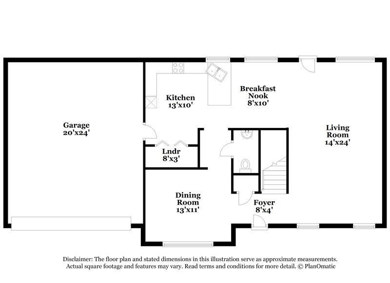 2,135/Mo, 774 FERNSTONE Trail Lawrenceville, GA 30046 Floor Plan View