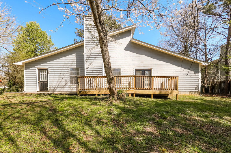 1,730/Mo, 5913 Clate Court Ellenwood, GA 30294 Rear View