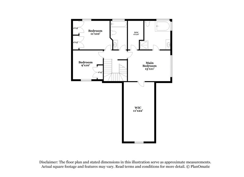2,075/Mo, 5176 Ray Court Powder Springs, GA 30127 Floor Plan View 2