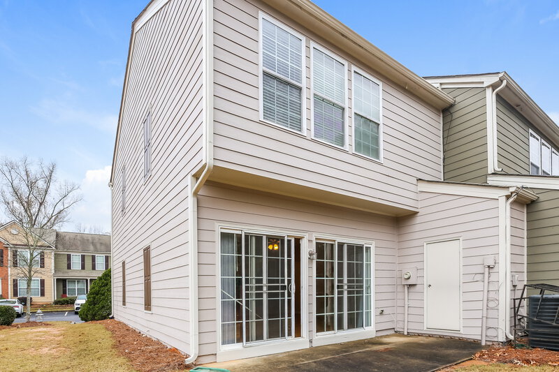 1,915/Mo, 2728 Deerwood Lane SW Atlanta, GA 30331 Rear View