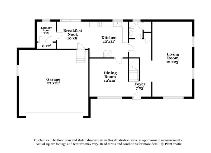 1,725/Mo, 3656 Chestnut Lake Ct Jonesboro, GA 30236 Floorplan View