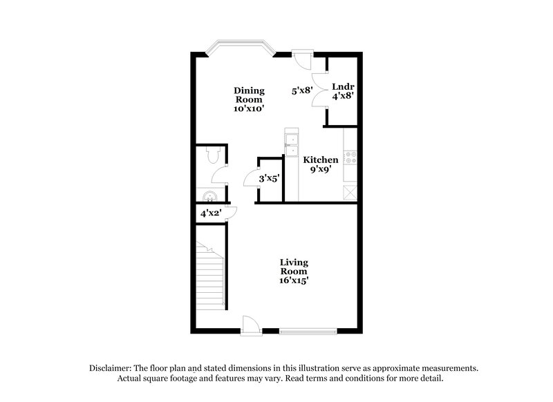 1,580/Mo, 5777 Strathmoor Manor Cir Lithonia, GA 30058 Floor Plan View