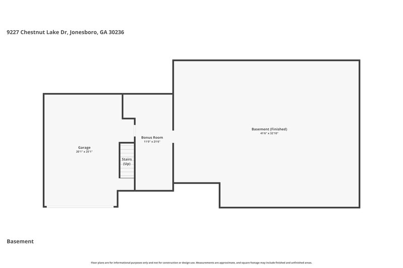 1,900/Mo, 9227 Chestnut Lake Dr Jonesboro, GA 30236 Floor Plan View 2
