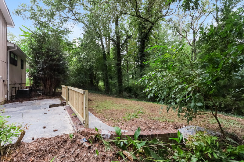 1,705/Mo, 8173 Creek St Jonesboro, GA 30236 Rear View