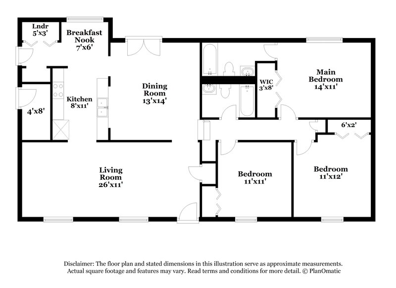 1,960/Mo, 115 Doubletrace Lane Peachtree City, GA 30269 Floorplan View