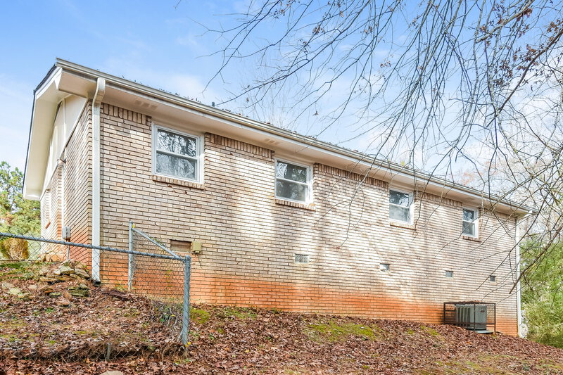 1,495/Mo, 4117 Forest Court Douglasville, GA 30135 Rear View