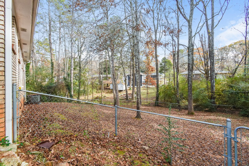 1,495/Mo, 4117 Forest Court Douglasville, GA 30135 Rear View 2
