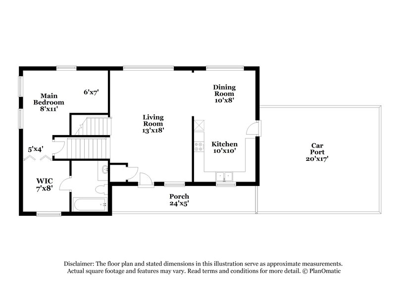 0/Mo, 2783 McAfee Road Decatur, GA 30032 Floor Plan View 2