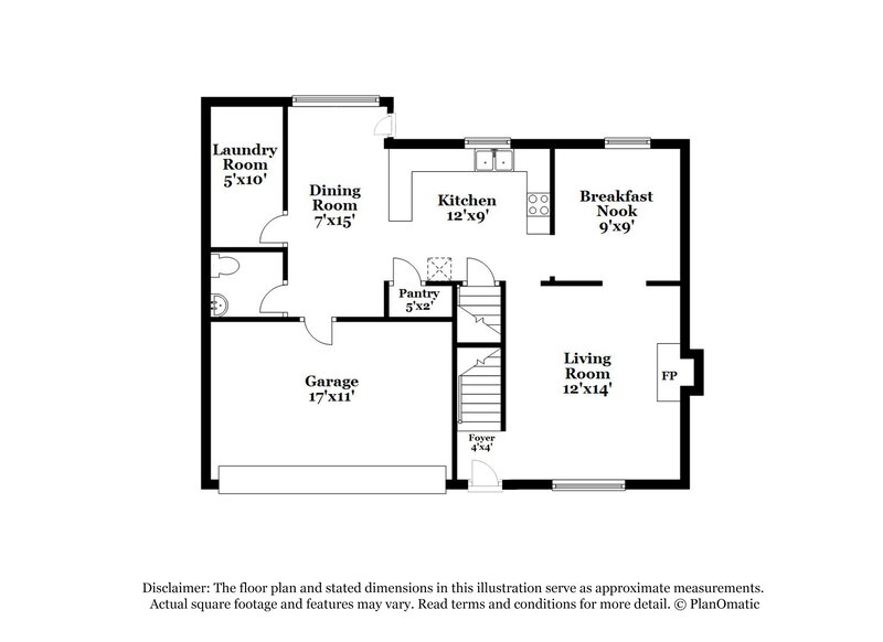 2,190/Mo, 2395 Hamilton Parc Lane Buford, GA 30519 Floor Plan View