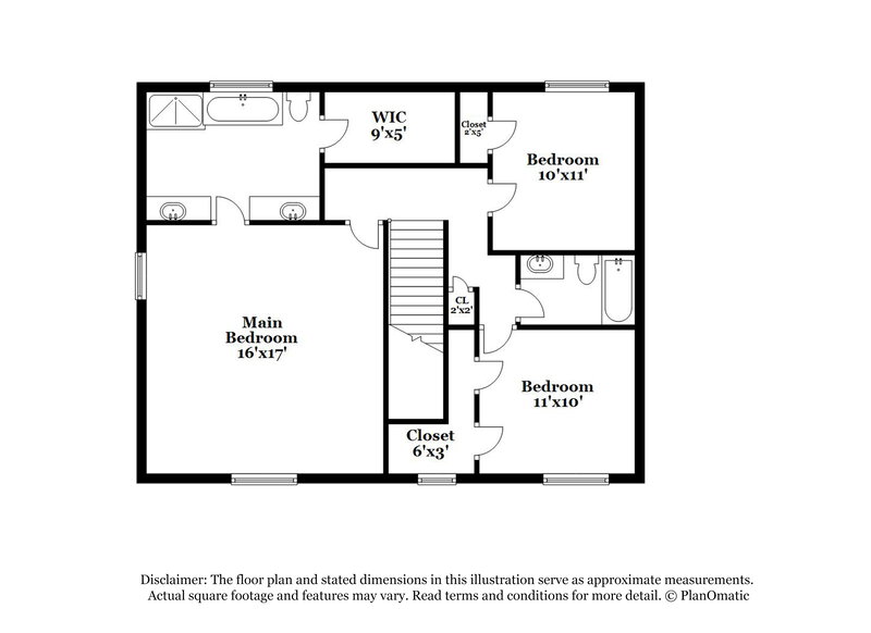 2,190/Mo, 2395 Hamilton Parc Lane Buford, GA 30519 Floor Plan View 2