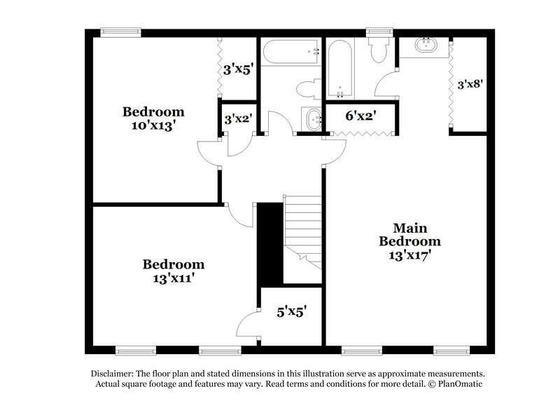 1,950/Mo, 430 Hillsdale Drive Fayetteville, GA 30214 Floor Plan View