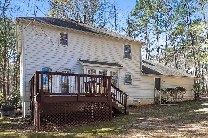 1,950/Mo, 430 Hillsdale Drive Fayetteville, GA 30214 Rear View