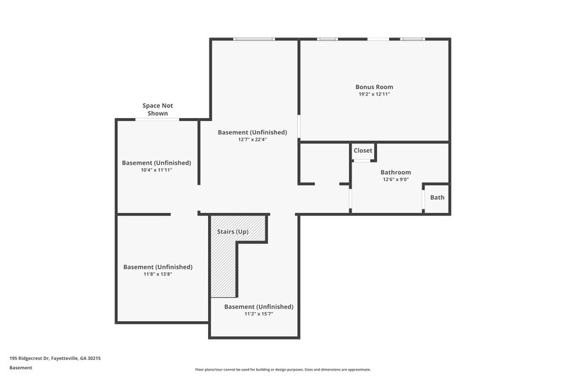 2,865/Mo, 195 Ridgecrest Drive Fayetteville, GA 30215 Floorplan View 3