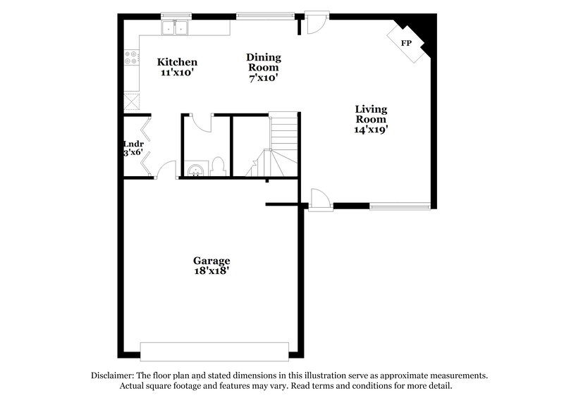 1,555/Mo, 10139 Jefferson Village Drive SW Covington, GA 30014 Floor Plan View