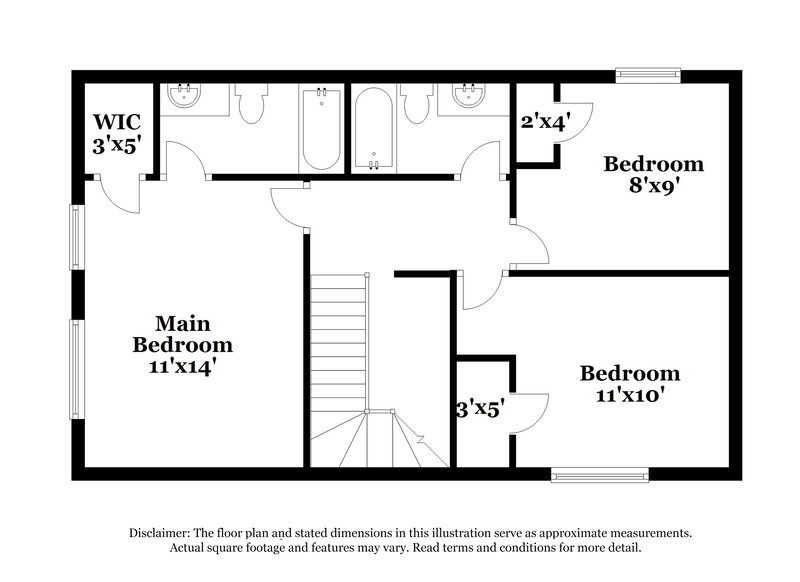 1,555/Mo, 10139 Jefferson Village Drive SW Covington, GA 30014 Floor Plan View 2