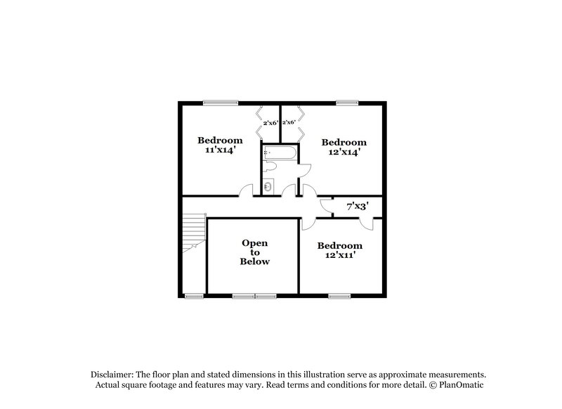 2,035/Mo, 3387 Pembrook Farm Way Snellville, GA 30039 Floorplan View 2