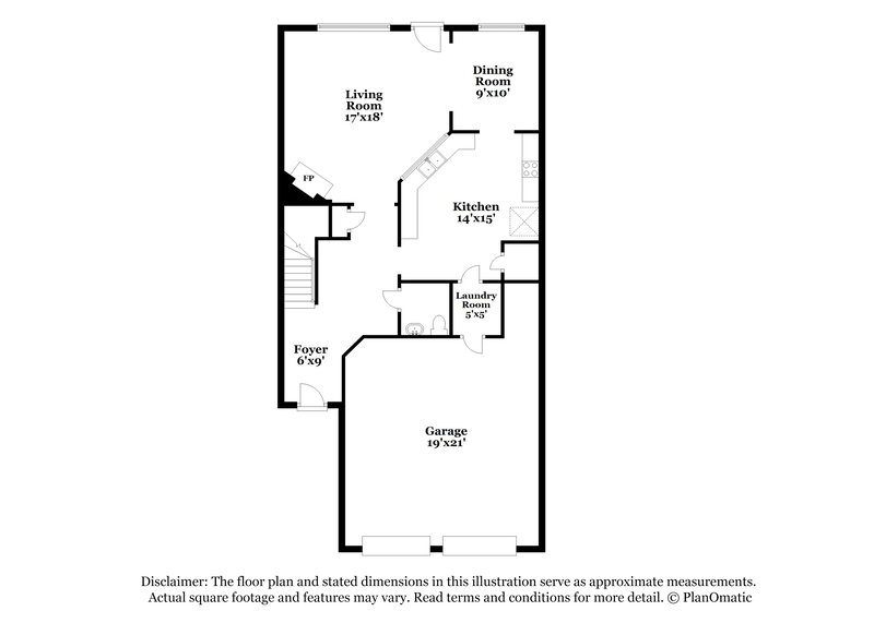 2,770/Mo, 7420 Garnet Drive Jonesboro, GA 30236 Floorplan View
